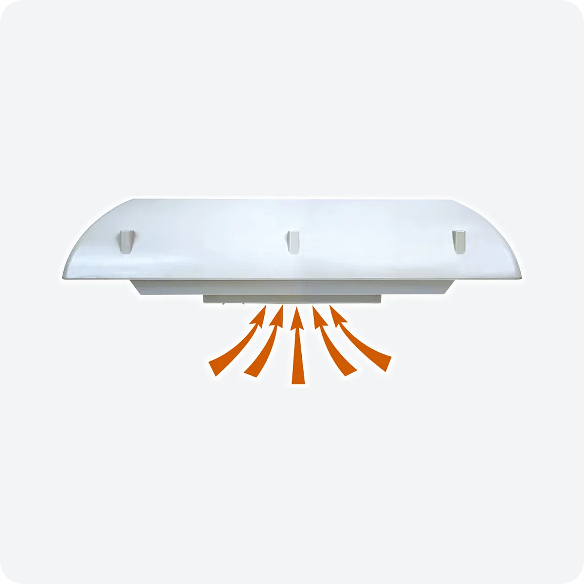 F2E new generation of Cabinet Top Ventilating Fan